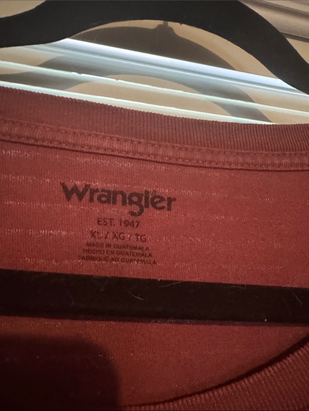 Wrangler Womens Rodeo Graphic Tee - Rust - Picture 3 of 4